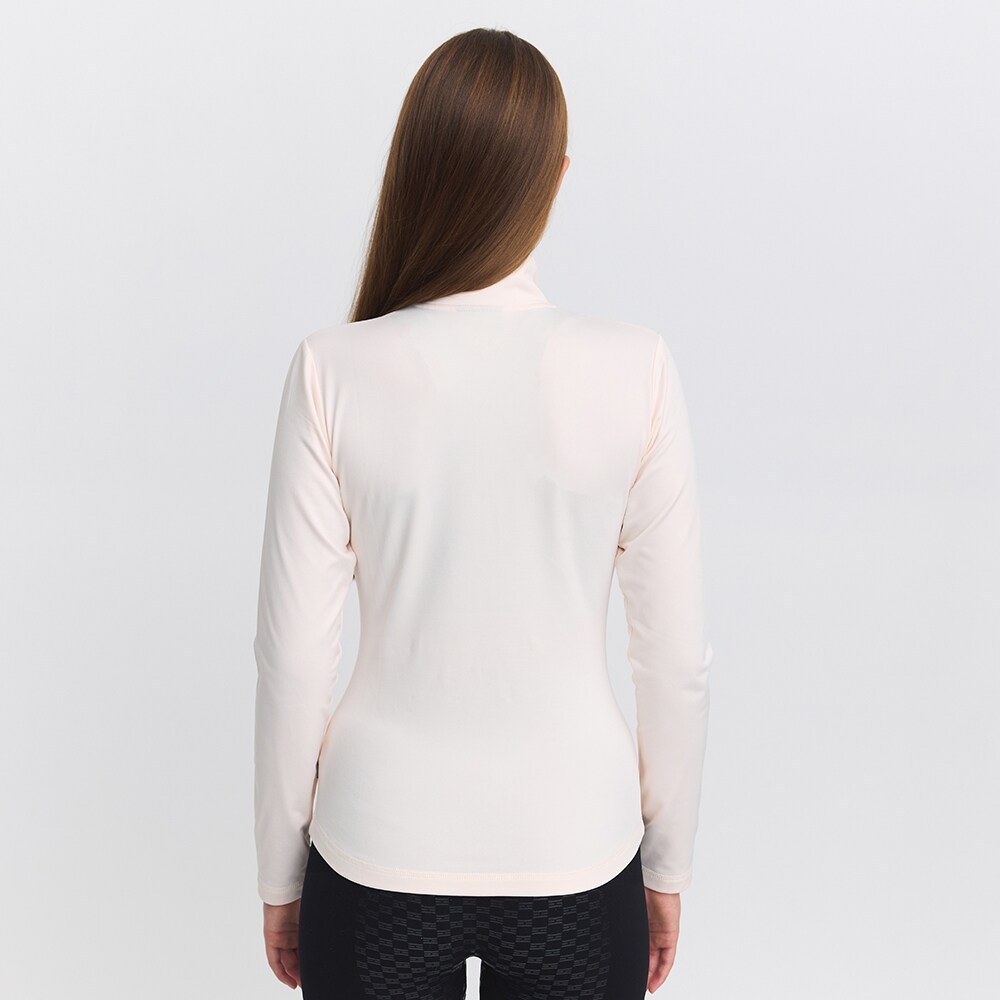 Top van functioneel materiaal  Ella half zip CRW®