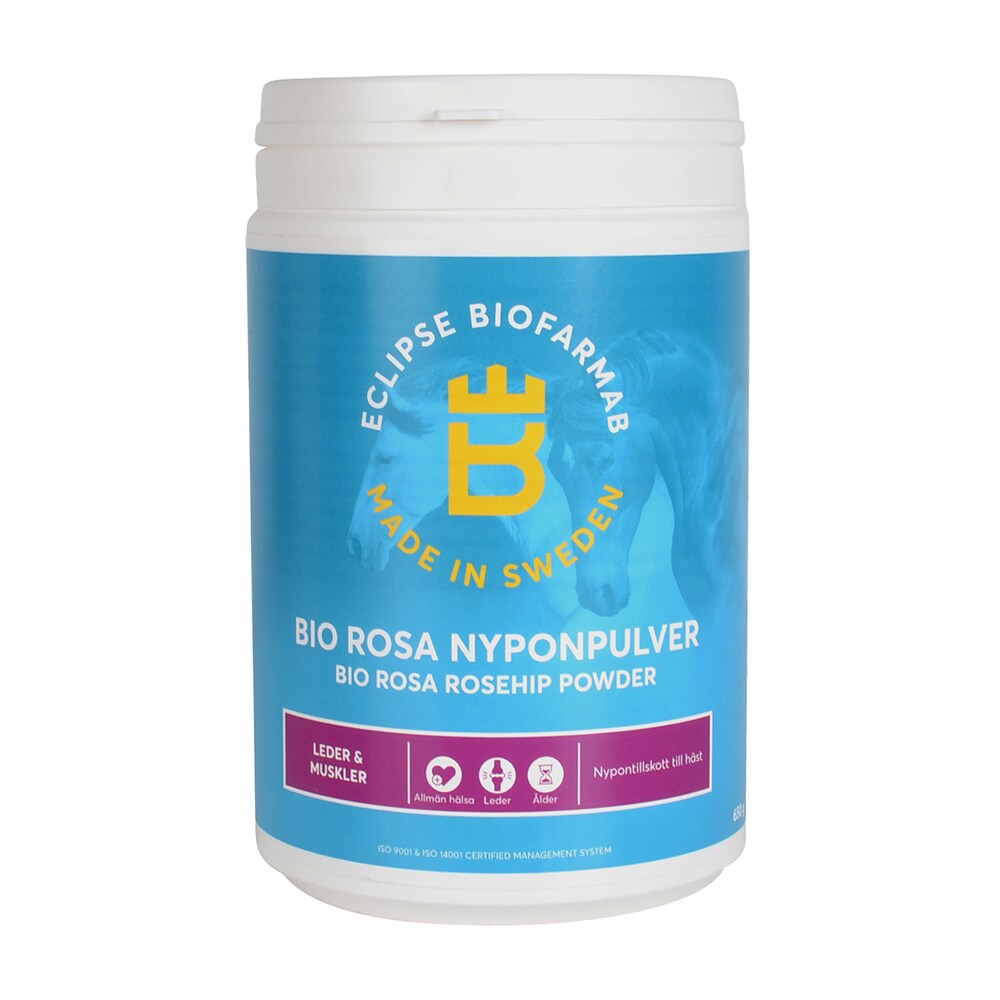 Rozenbottel  Bio Rosa Nypon 650g Eclipse Biofarmab