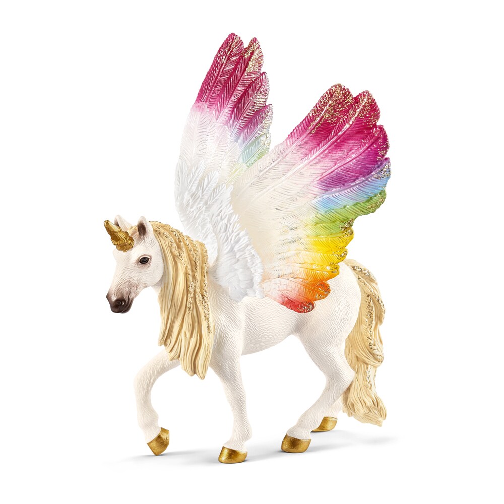 Speelgoed  Winged rainbow unicorn Schleich