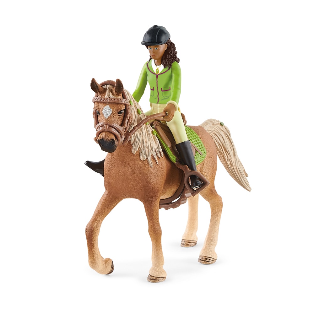 Speelgoed  Horse Club Sarah & Mystery Schleich